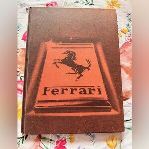 Collectible RARE Ferrari VINTAGE Hardcover 1980